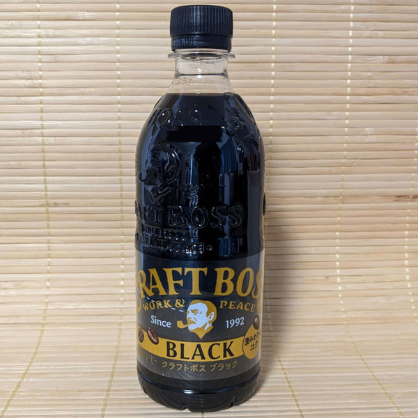 BOSS Coffee - CRAFT Black Version | napaJapan