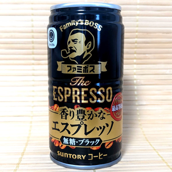 BOSS Coffee - The Espresso BLACK (Family Edition) | napaJapan