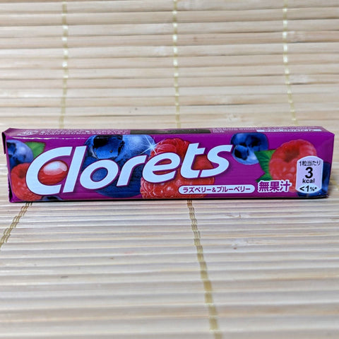 Clorets Chewing Gum - Raspberry & Blueberry