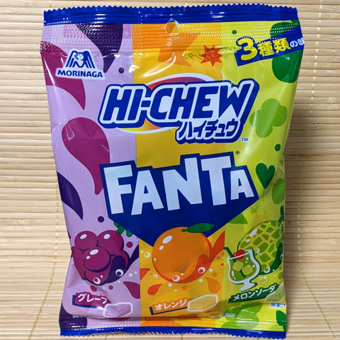 Hi Chew Bag - FANTA Soda Mix (Grape, Orange, Melon)