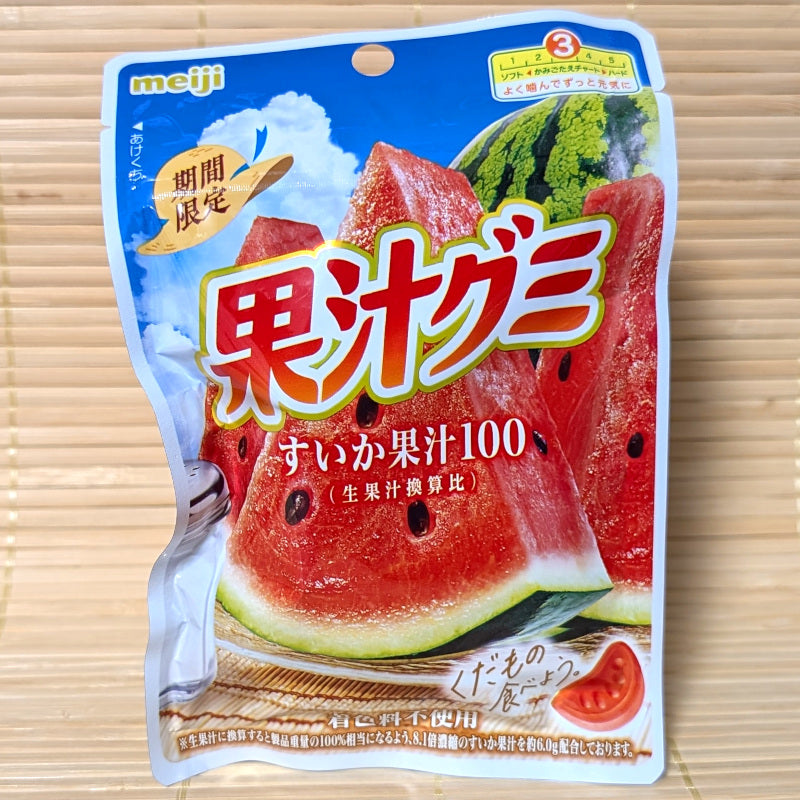 Kaju Juicy Gummy Candy - Suika Watermelon