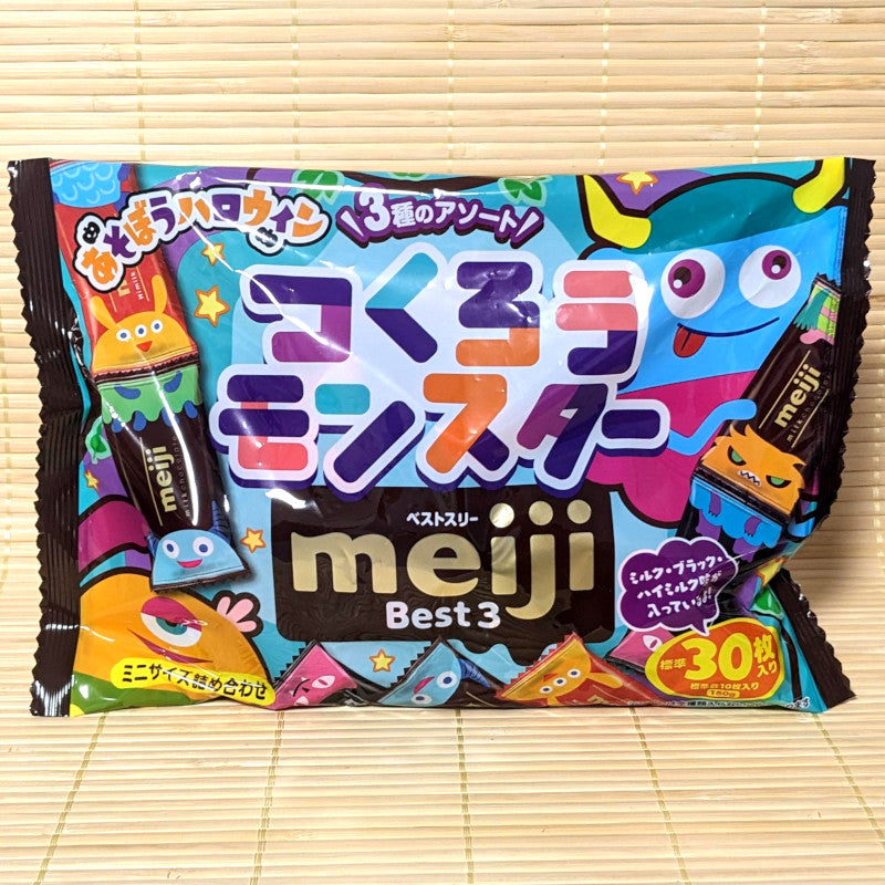 Meiji Halloween Chocolate 30 Minis - Mix Pack