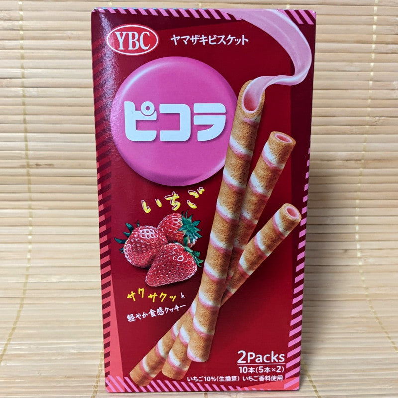 Picola Chocolate Cookie Sticks - Strawberry