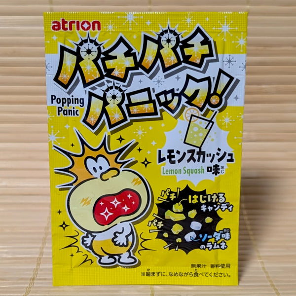Popping Panic Pachi Pachi Lemon Soda Candy Pop Rocks | napaJapan
