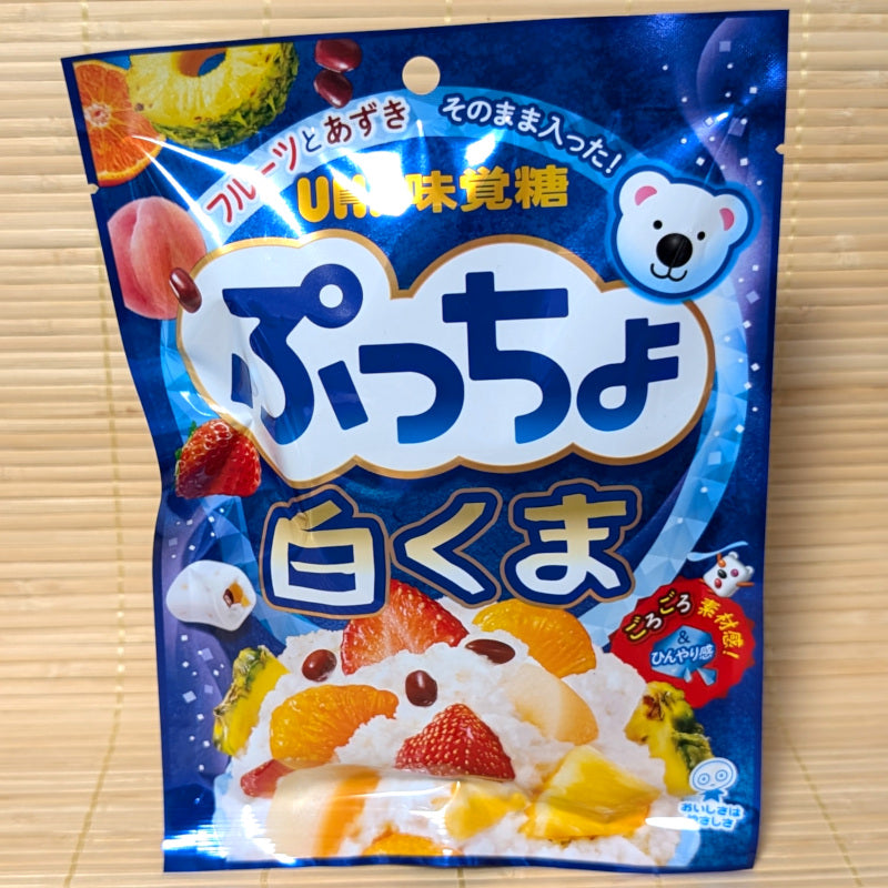 Puccho Soft Candy Chews - Shirokuma (Milk, Fruit & Azuki)