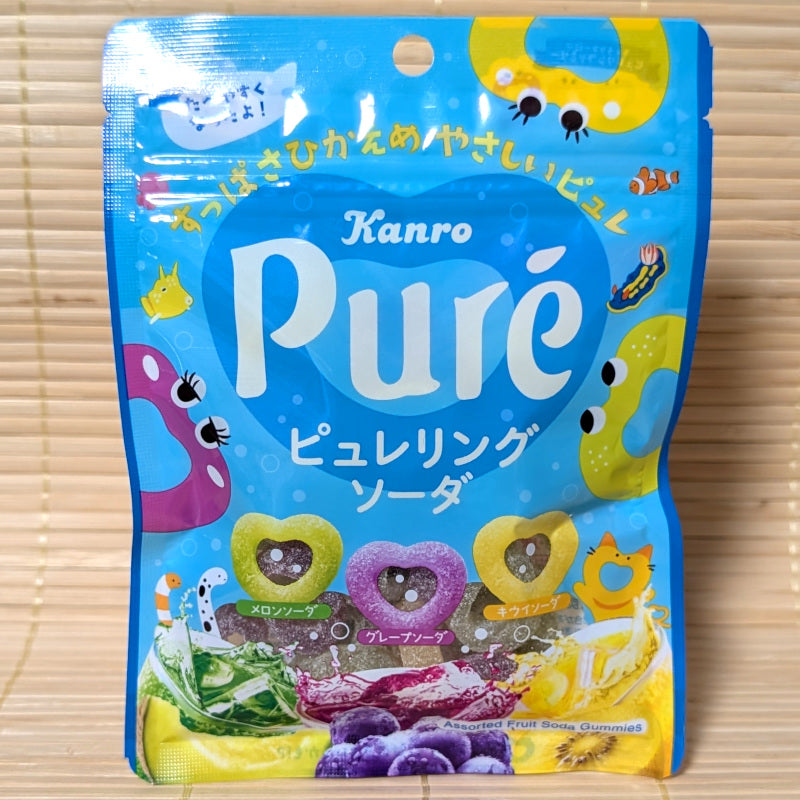 Puré Gummy Candy - Mixed Fruit SODA Rings Ver.4