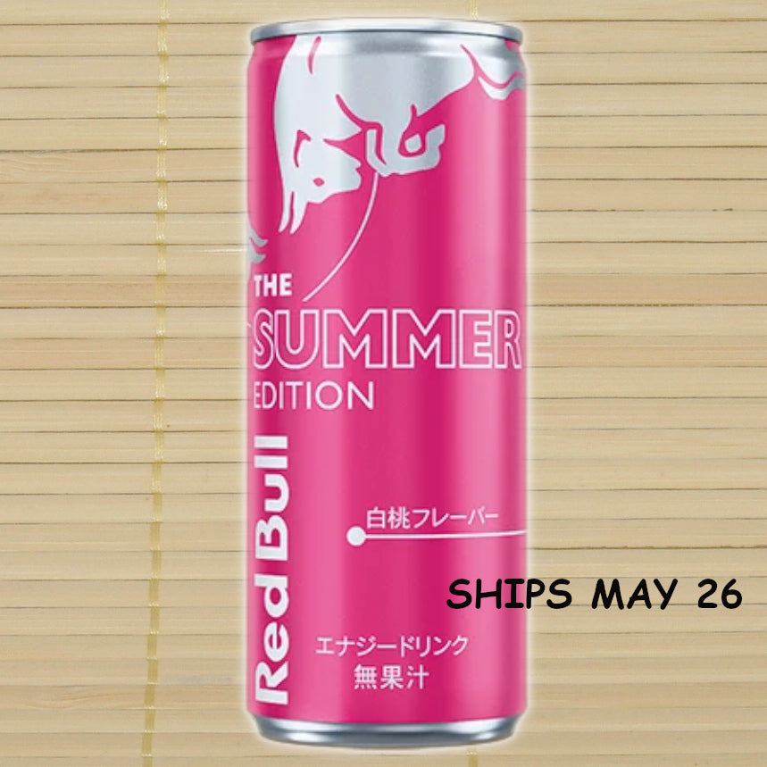 Red Bull Energy Soda - Summer Edition WHITE PEACH