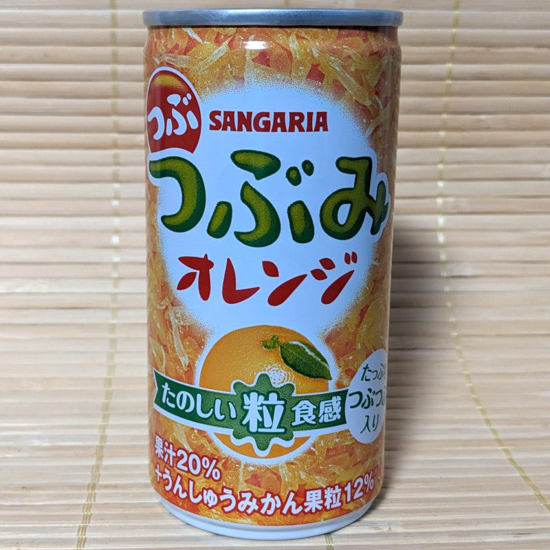 Tsubumi Orange Drink with Pulp (small can)