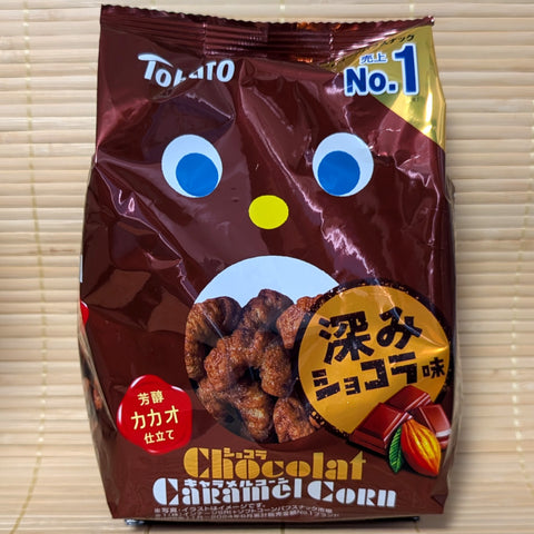 Tohato Caramel Corn - Chocolate