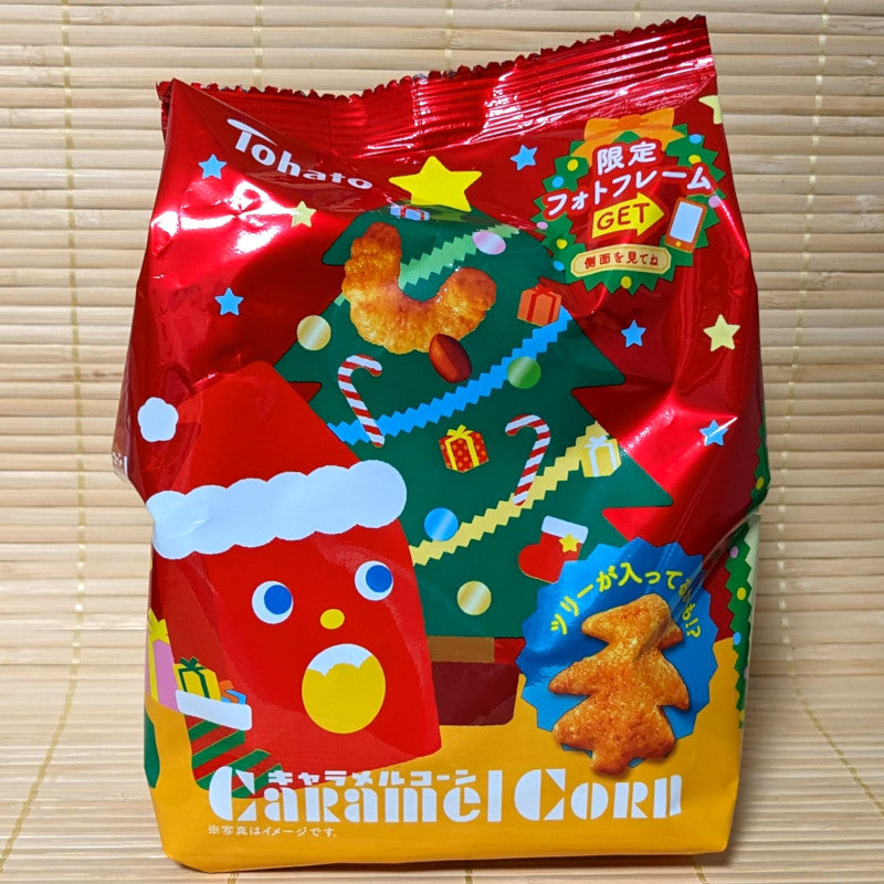 Tohato Caramel Corn CHRISTMAS - with Peanuts