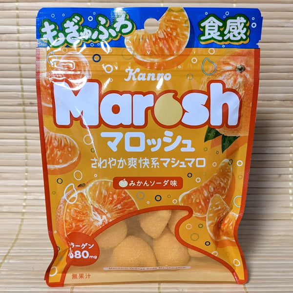 Marosh Gummy Candy Mandarin Orange Soda napaJapan