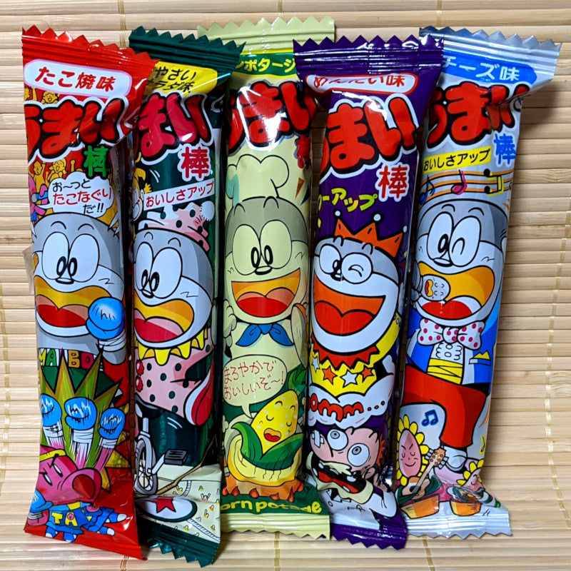 Umaibo - Assorted Flavored Corn Snacks