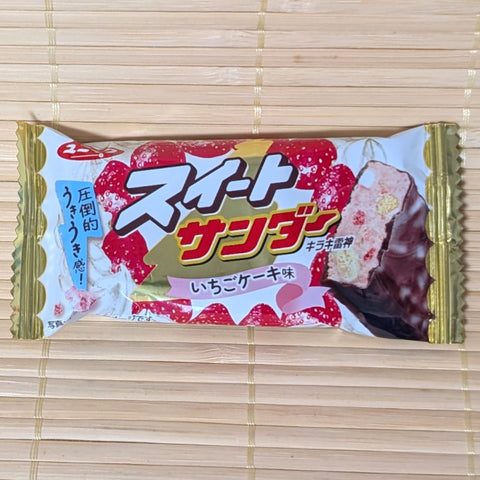 Black Thunder - Sweet Strawberry Cake Chocolate Mini Bar