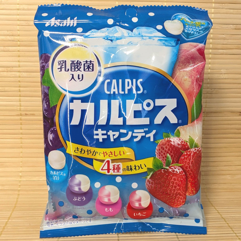 Calpis Hard Candy - 4 Flavor Fruit Mix w/ STRAWBERRY