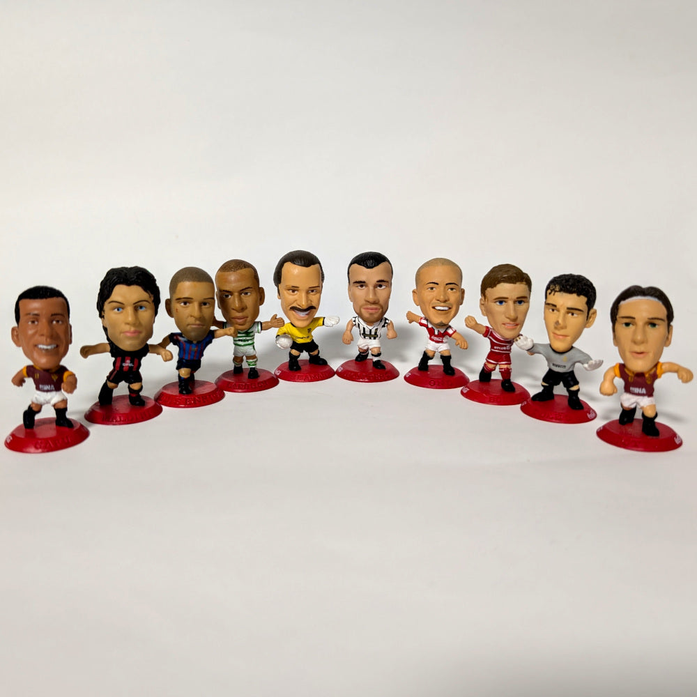 zz-- 10 Rare Coca-Cola Soccer Legends Miniatures --zz