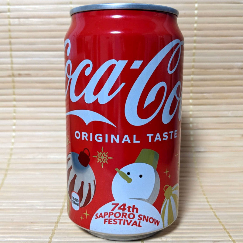 Coca Cola - 74rd Sapporo Snow Festival Can