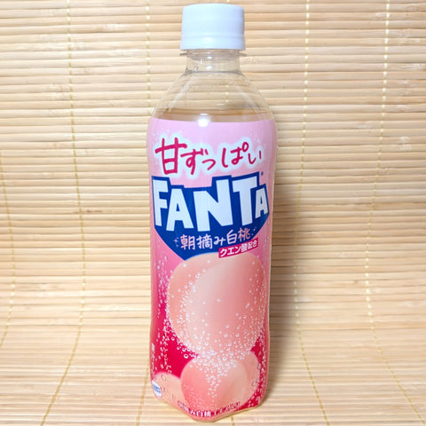 Fanta Soda - Sweet and Sour White PEACH