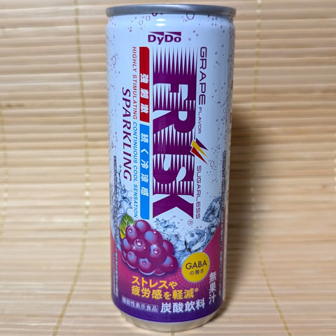 FRISK Sparkling GRAPE Mint Drink - Slim Can