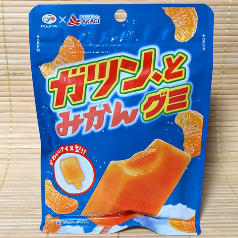 Fruity Ice Bar Gummy Candy - Mikan Orange