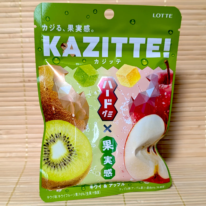 Lotte Kazitte Gummy Candy Kiwi & Apple | napaJapan