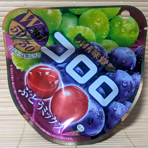 Kororo Gummy Candy - RED GREEN Grape Blend