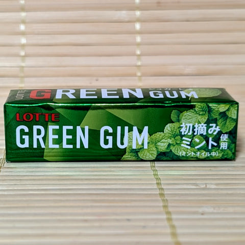 Pack of Lotte Fresh Mint Green Gum 
