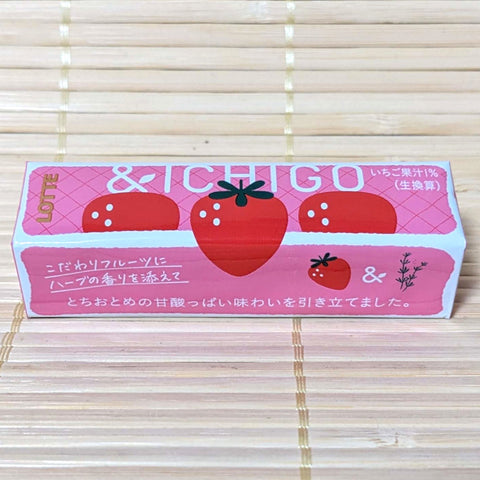 Lotte Chewing Gum - ICHIGO (Strawberry)