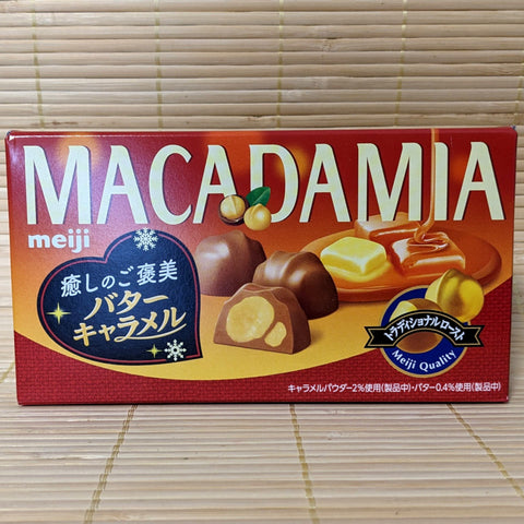 MACADAMIA - Meiji Butter Caramel Chocolate