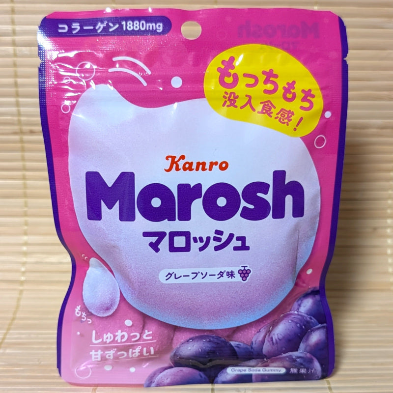 まるまろ Marosh Gummy Candy - Grape Soda