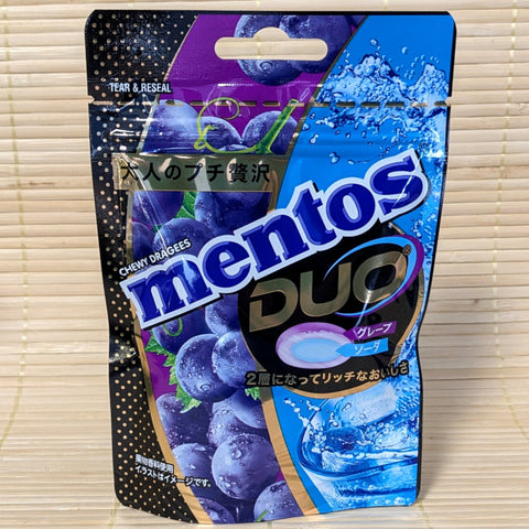 Mentos DUO - Grape Ramune Soda