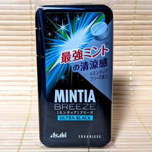 Mintia BREEZE Ultra Black Sugarless Large Mints napaJapan