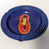 zz-- Mr. Peanut Tin Vintage Ashtray (14 cm) -zz