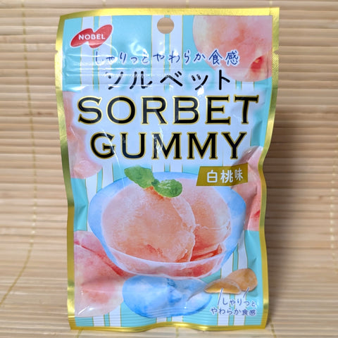 Nobel Sorbet Gummy - White Peach