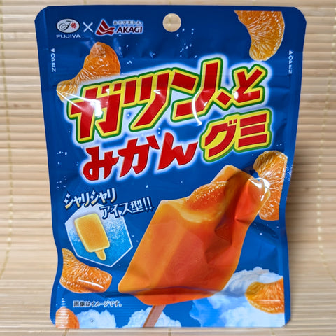 Fruity Ice Bar Gummy Candy - Mikan Orange