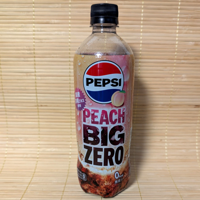 Pepsi Cola - Japanese PEACH (BIG ZERO)