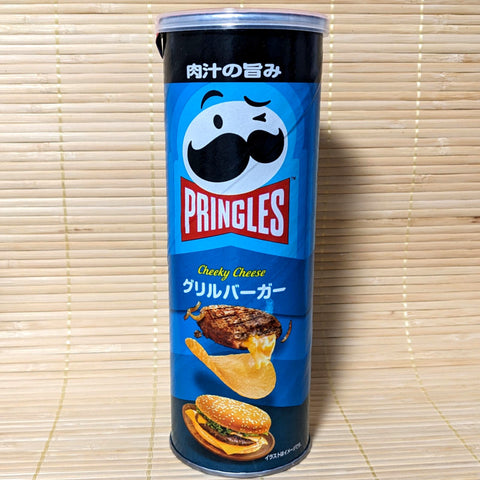 Pringles - Grilled Burger Cheeky Cheese (Tall Can)