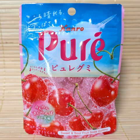 Puré Gummy Candy - Sakuranbo Cherry Soda