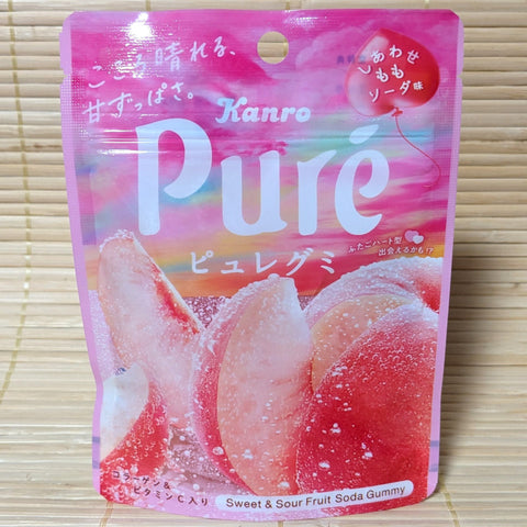 Puré Gummy Candy - Peach Soda