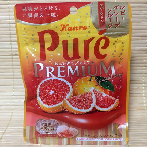 Puré Gummy Candy - PREMIUM Sparkling Grapefruit