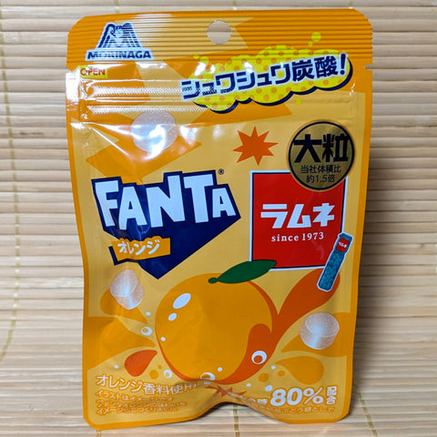 Fanta Ramune Candy Pellets - Orange Soda