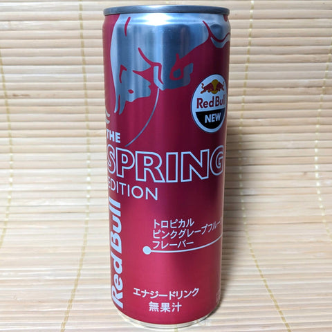 Red Bull Energy Soda - Spring TROPICAL PINK GRAPEFRUIT