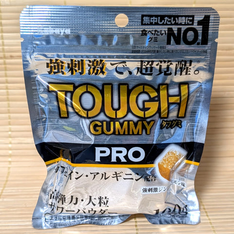 TOUGH Gummy - PRO Ginger Lemon Caffeine