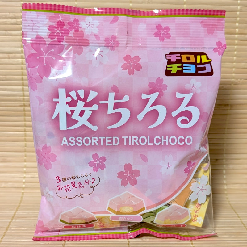 Tirol Chocolate - Assorted SAKURA 3-Flavor (20pc bag) | napaJapan