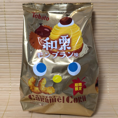 Tohato Caramel Corn - Chestnut Mont Blanc Dessert