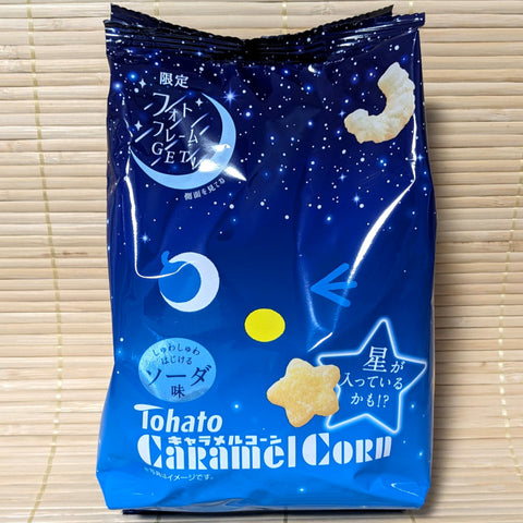 Tohato Caramel Corn - Fizzy White Soda