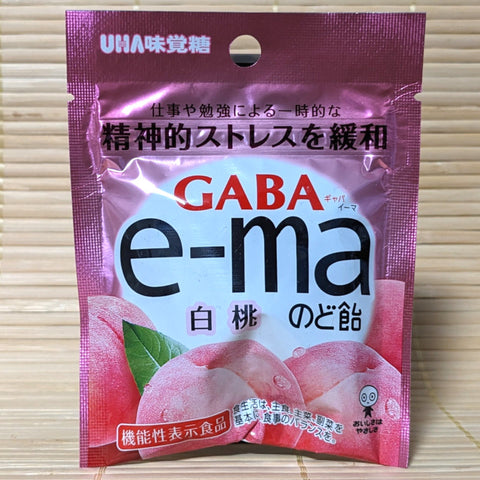 e-ma Candy Lozenges - Peach (with GABA)