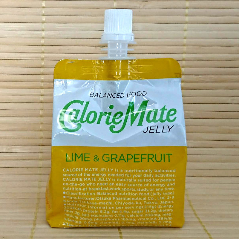 Calorie Mate Energy Jelly - Lime & Grapefruit