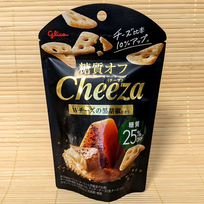 Chezza Snacks Cheeza Crackers - Peppered Double Cheese – napaJapan
