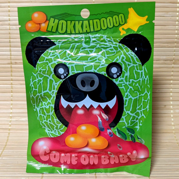 Hokkaido Melon Gummy Candy Kuma Version napaJapan