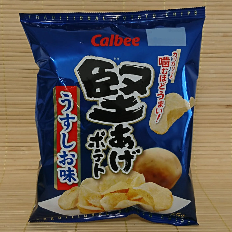 Calbee 'Kata-Age' Potato Chips - Light Salt